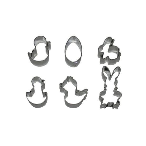 MODEL ZA OBLIKOVANJE SMOLIK 6 DELNI VELIKONOČNI SET RAZLIČNE OBLIKE