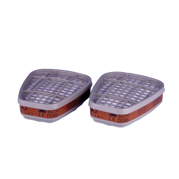 FILTER ZA MASKO 3M 6055 A2 ZAŠČITA PRED ORGANSKI HLAPI