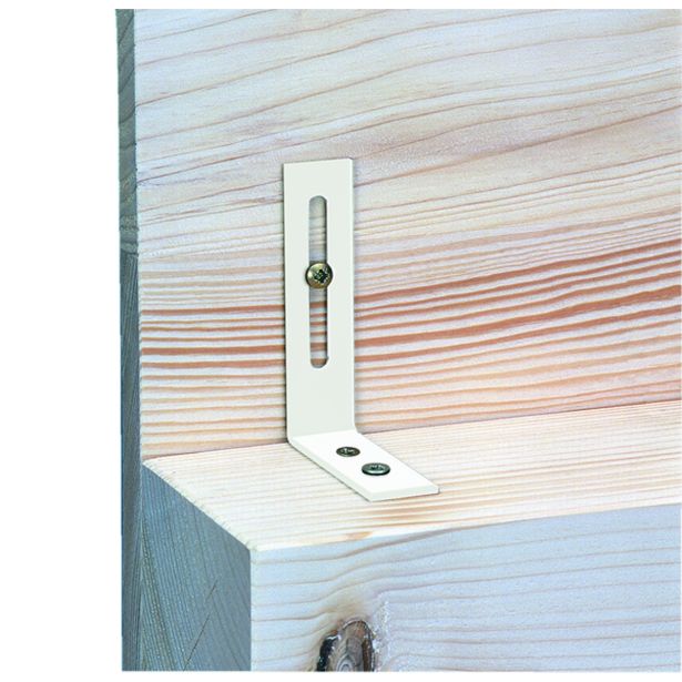 KOTNIK ALBERTS 65X80X20 MM NASTAVLJIVI BELI