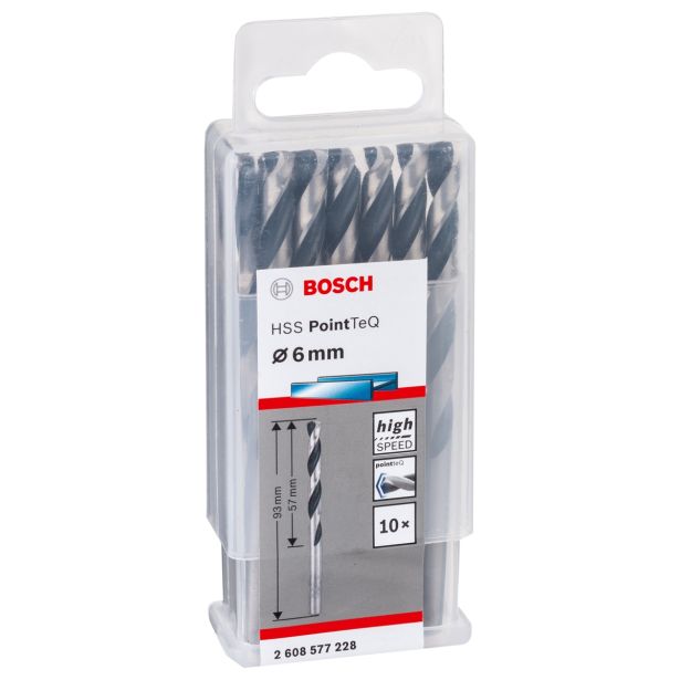 SPIRALNI SVEDER ZA KOVINO HSS BOSCH POINTTEQ 6,0MM