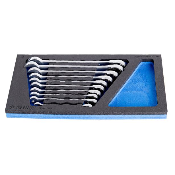 VILIČASTO-OBROČNI KLJUČI UNIOR 8-19 MM 10 DELNA V SOS ART. 964/27SOS