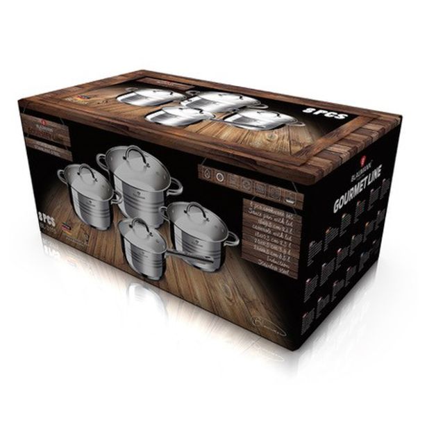 POSODA, GARNITURA/SET BLAUMANN 8 DELNI SET GOURMET LINE