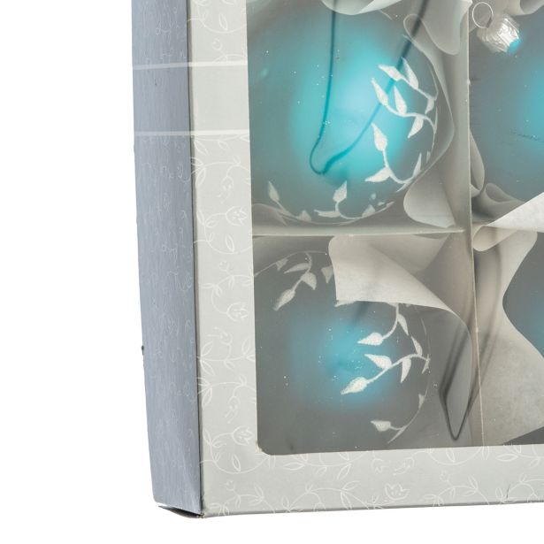 STEKLENA BUNKA GLOSSTYLE 80 MM 6/1 TEMNO MODRA 3 Z IN 3 BREZ DEKORJA