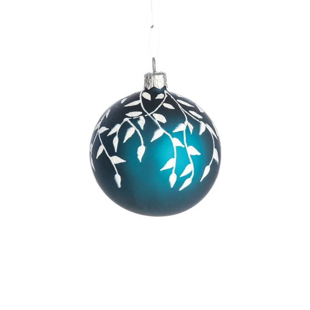 STEKLENA BUNKA GLOSSTYLE 80 MM 6/1 TEMNO MODRA 3 Z IN 3 BREZ DEKORJA