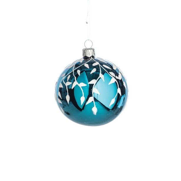 STEKLENA BUNKA GLOSSTYLE 80 MM 6/1 TEMNO MODRA 3 Z IN 3 BREZ DEKORJA