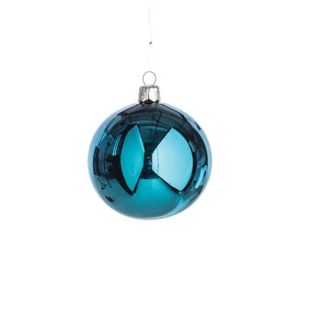 STEKLENA BUNKA GLOSSTYLE 80 MM 6/1 TEMNO MODRA 3 Z IN 3 BREZ DEKORJA