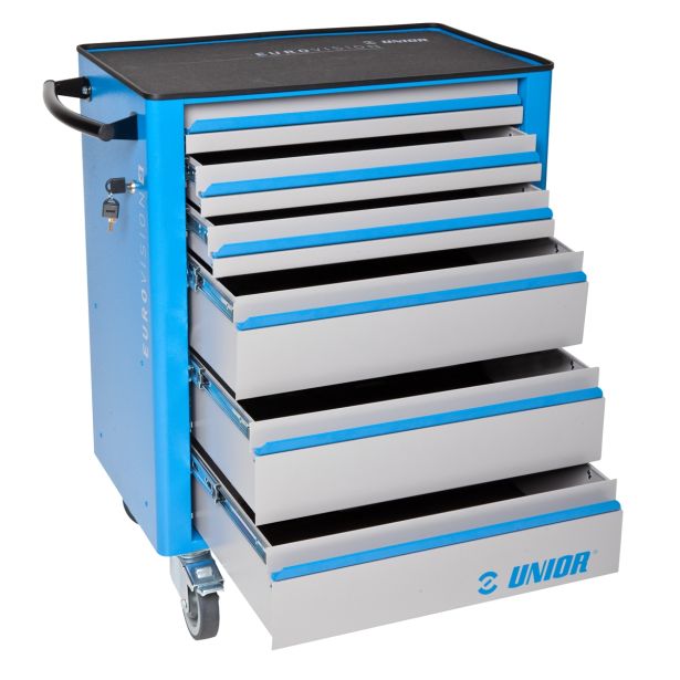 VOZIČEK ZA ORODJE UNIOR 800X440X923 MM 6 PREDALOV ART. 940EV3