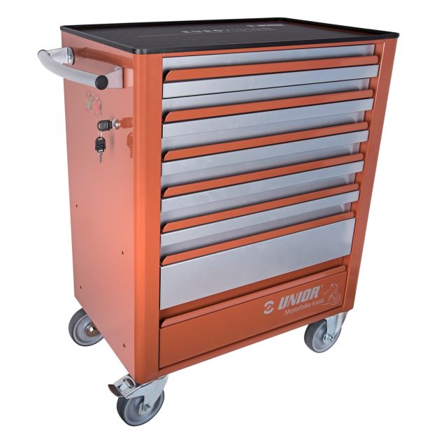 VOZIČEK ZA ORODJE UNIOR 800X440X923 MM 7 PREDALOV ART. 940EV4-MOTO