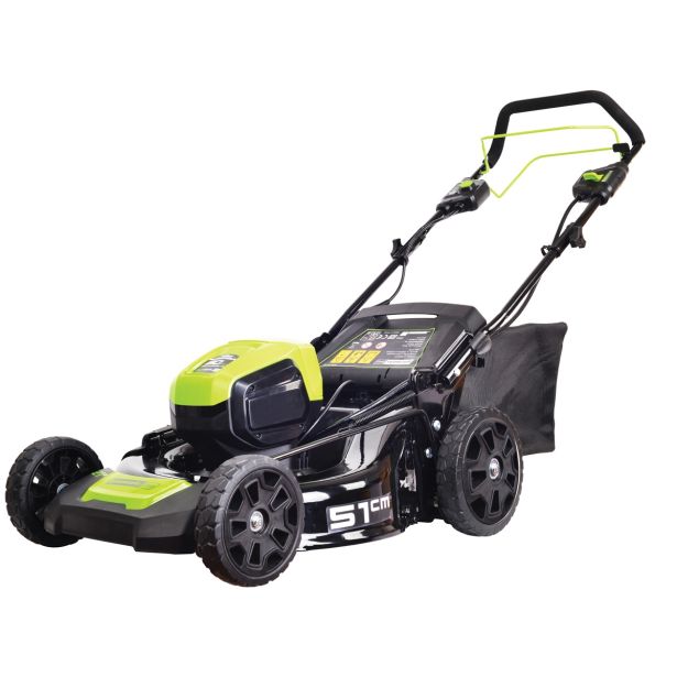 AKUMULATORSKA KOSILNICA GREENWORKS 80V 51 CM SAMOHODNA S 4AH BATERIJO IN POLNILNIKOM