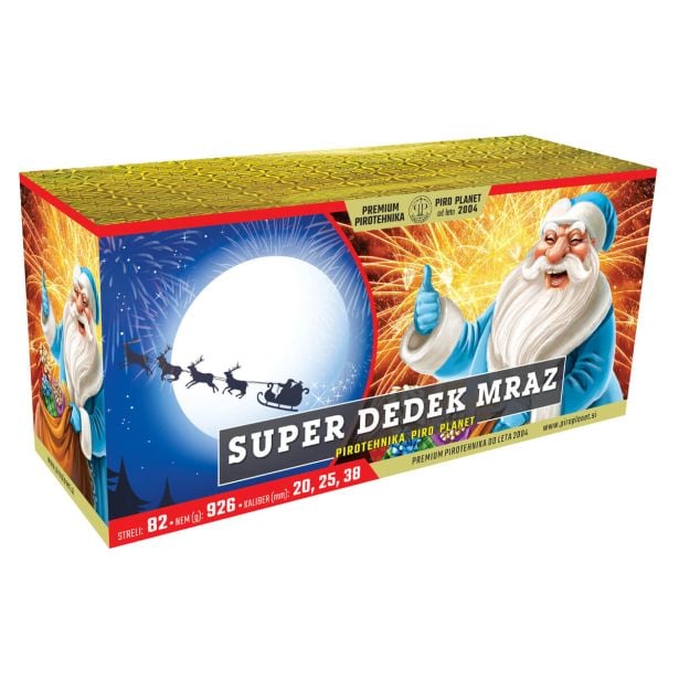 BATERIJA PIRO PLANET SUPER DEDEK MRAZ NEM 926 G / KAT. F3