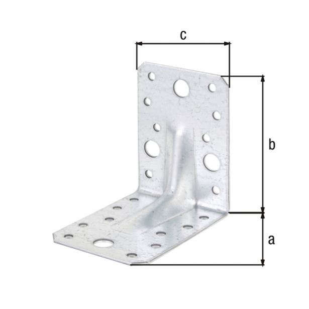VEZNI ELEMENT ALBERTS 90X90X65 MM KOTNI TEŽKA IZVEDBA