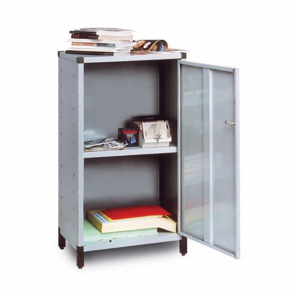 ORODNA OMARA-KRILNA VRATA 930X600X440 MM 1 POLICA, SIVA