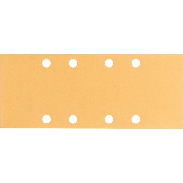 10-DELNI SET SAMOPRITRDILNIH BRUSNIH LISTOV BOSCH 93X230 MM K120 8 LUKENJ RUMENA BARVA ZA LES