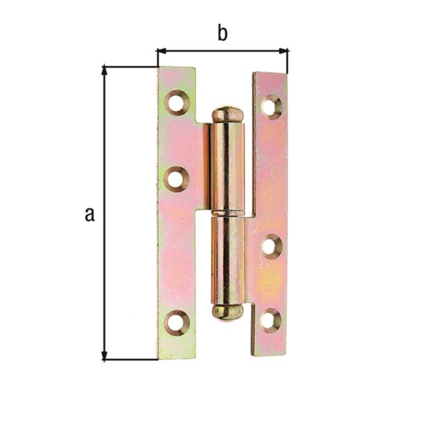 SNEMALNA SPONA ALBERTS 94X45 MM LEVA