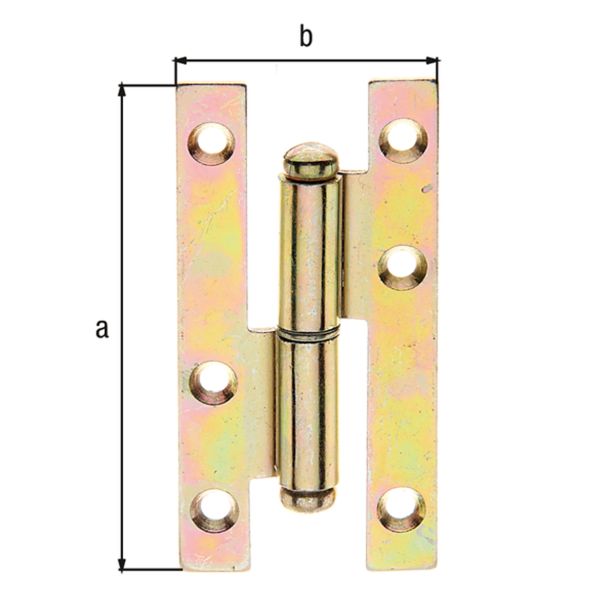 SNEMALNA SPONA ALBERTS 94X45X2.5 MM DESNA