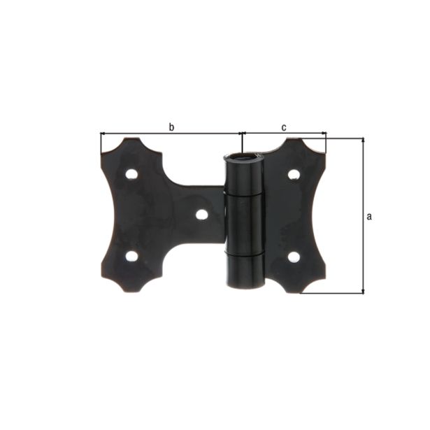 DOLGA SPONA ALBERTS 94X82 MM ZA POLKNA