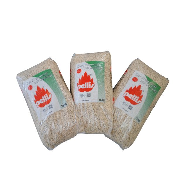 PELETI PELLIS A1, FI 6 MM, SMREKA/JELKA VREČA 15 KG