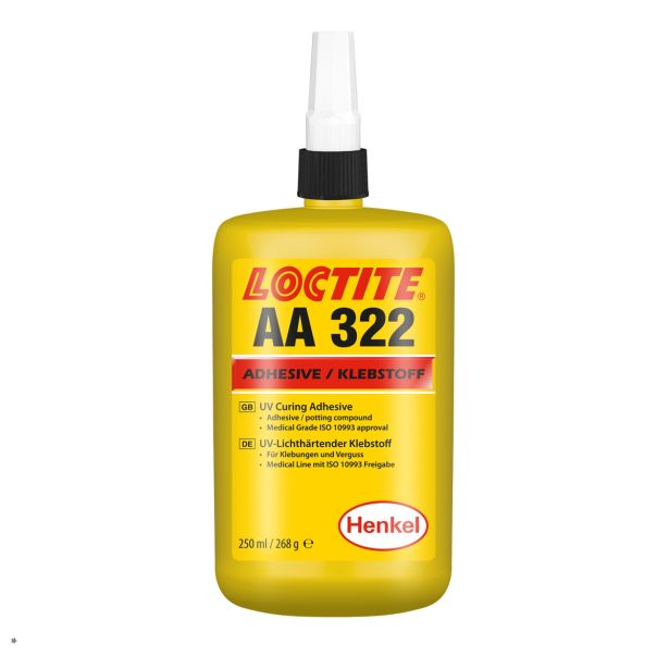 AKRILNA LEPILA HENKEL ACM LOCTITE AA 322 LC BO 250ML EN/DE 250 ML