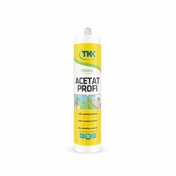 ACETATNI SILIKON TEKASIL PROFI BEL 300 ML