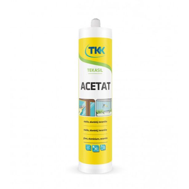 ACETATNI SILIKON TEKASIL TRANSPARENT 280 ML