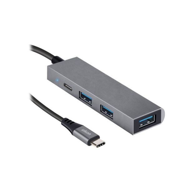 ADAPTER EKON SBS HUB 3X USB-A IN 1X TYPE-C ECITHUBTC34USBIN