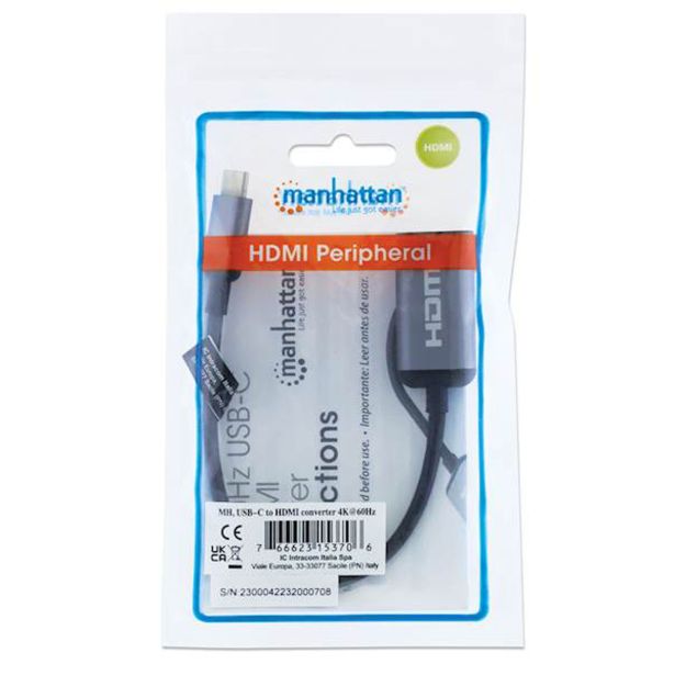ADAPTER MANHATTAN USB TYPE-C/HDMI