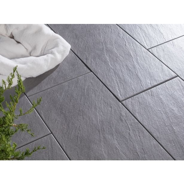 BETONSKA PLOŠČA ZOBEC ADRIA IMPREGNIRANA 40X80X4.2 CM SIVA