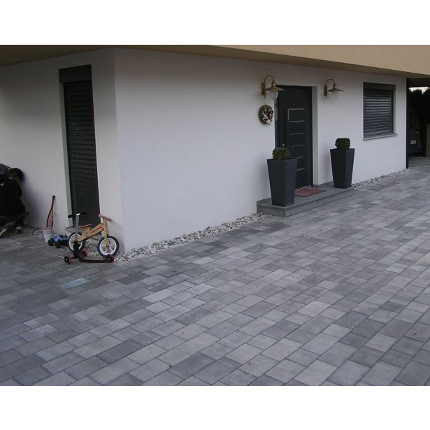 BETONSKI TLAKOVEC ZOBEC AERO MIX BELO-ČRNA