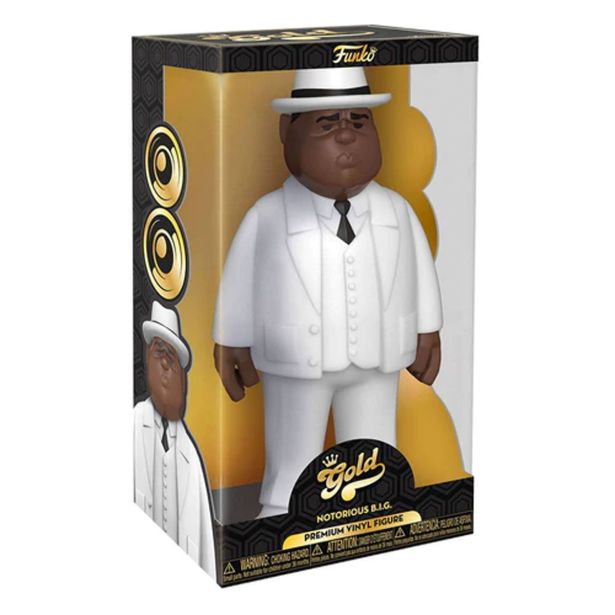 AKCIJSKA FIGURA FUNKO GOLD 12" MUSIC BIGGIE SMALLS- WHITE SUIT