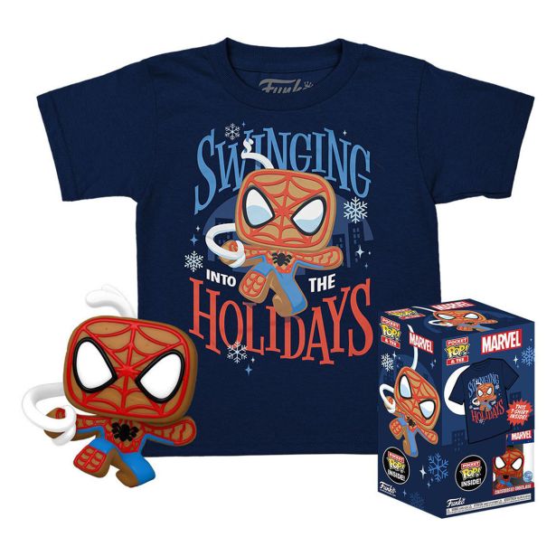 AKCIJSKA FIGURA FUNKO POCKET POP & TEE MARVEL SPIDEY(GB) (KD)