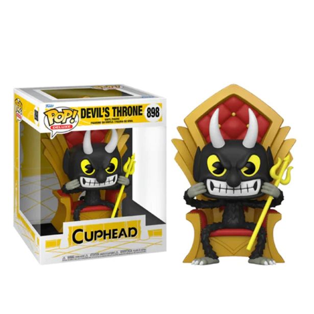 AKCIJSKA FIGURA FUNKO POP DELUXE DEVIL IN CHAIR - CUPHEAD