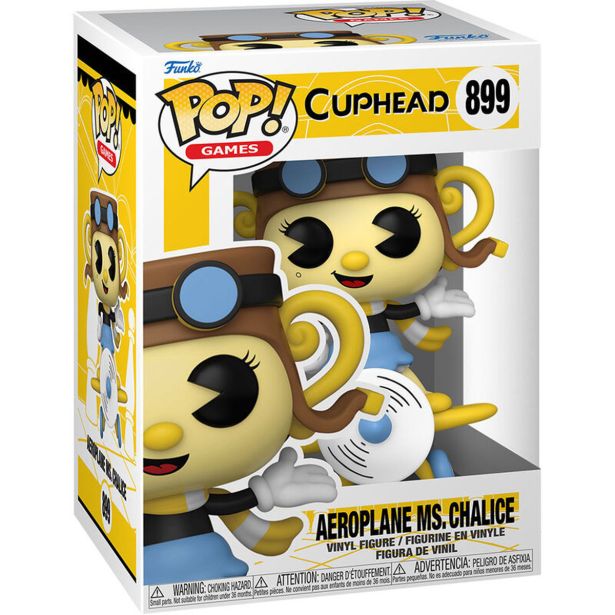 AKCIJSKA FIGURA FUNKO POP GAMES CUPHEAD AEROPLANE CHALICE