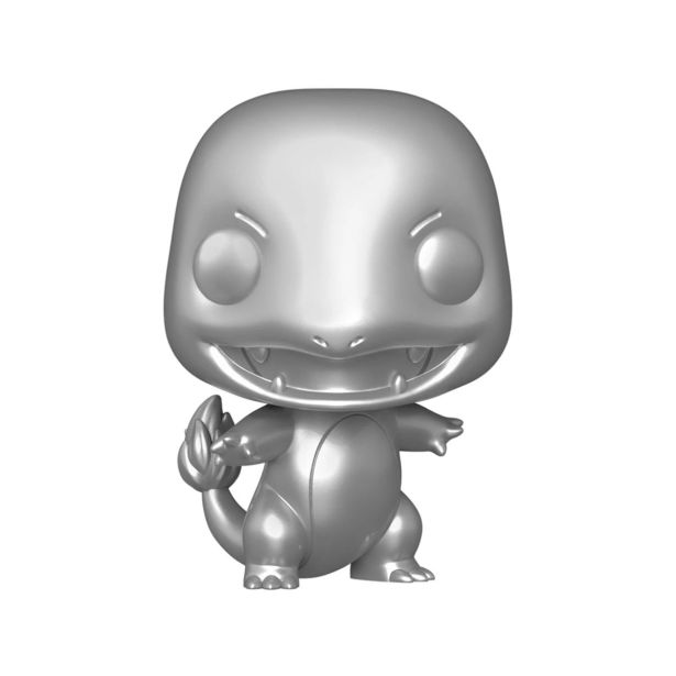 AKCIJSKA FIGURA FUNKO POP GAMES POKEMON CHARMANDER SILVER METALIC