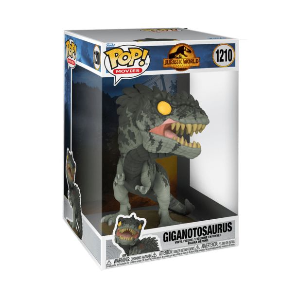 AKCIJSKA FIGURA FUNKO POP JUMBO JURASSIC WORLD 3 - GIGANOTOSAURUS