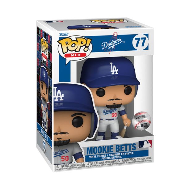 AKCIJSKA FIGURA FUNKO POP MLB DODGERS MOOKIE BETTS (ALT JERSEY)