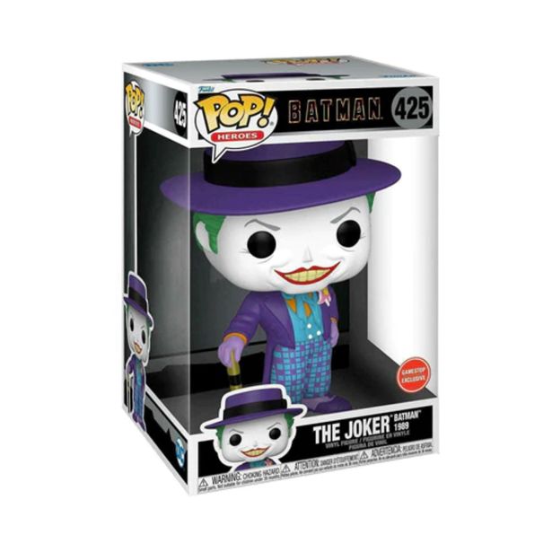 AKCIJSKA FIGURA FUNKO POP MOVIES BATMAN THE JOKER 10" (EXC)