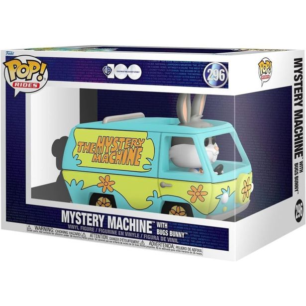AKCIJSKA FIGURA FUNKO POP RIDE DELUXE WB 100 MYSTERY MACHINE W/BUGS