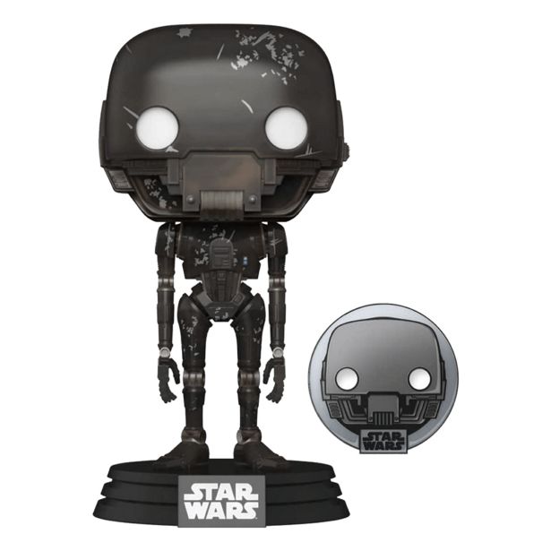 AKCIJSKA FIGURA FUNKO POP STAR WARS - ACROSS THE GALAXY- K - 2SO W/PIN