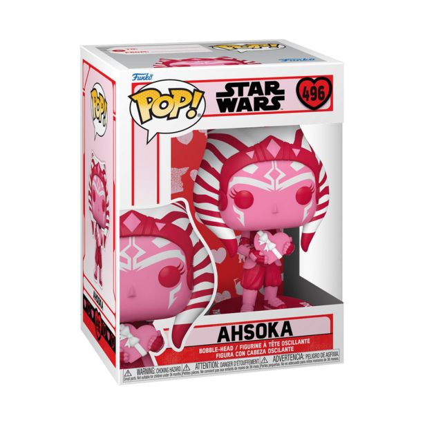 AKCIJSKA FIGURA FUNKO POP STAR WARS VALENTINES - AHSOKA