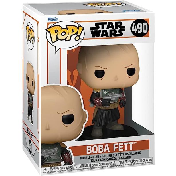 AKCIJSKA FIGURA FUNKO POP STAR WARSMANDALORIAN BOBA FETT W/O HELMET