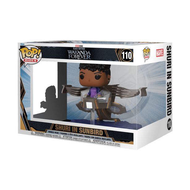 AKCIJSKA FIGURA FUNKO POP SUPER DELUXE BLACK PANTHER SHURI IN SUNBIRD