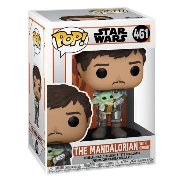 AKCIJSKA FIGURA FUNKO POPSTAR WARS MANDALORIAN MANDO HOLDING CHILD