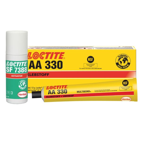 AKRILNA LEPILA HENKEL ACM LOCTITE AA 330 / 7388 50ML DE 50 ML / 40 ML
