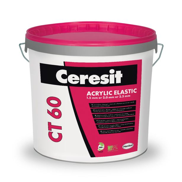 AKRILNI FASADNI OMET HENKEL ACB CERESIT CT 60 1.5 MM BEL KOS= 25 KG