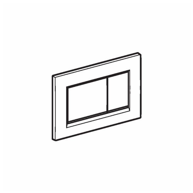 TIPKA, AKTIVIRNA GEBERIT SIGMA 30 MAT KROM-SIJAJ-MAT KROM