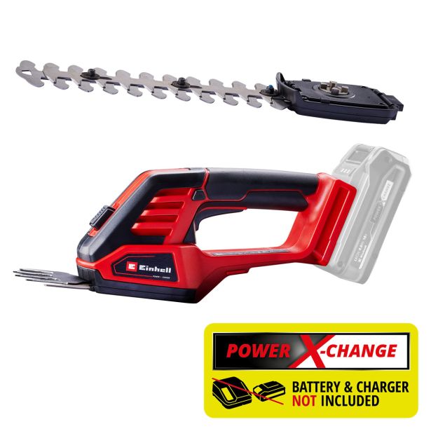 AKUM. ŠKARJE ZA TRAVO,GRM EINHELL GE-CG 18/100 LI SOLO POWER X-CHANGE