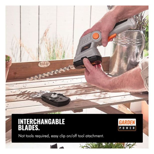 AKUM. ŠKARJE ZA TRAVO,GRM VONHAUS VONEV-2500257 2V1