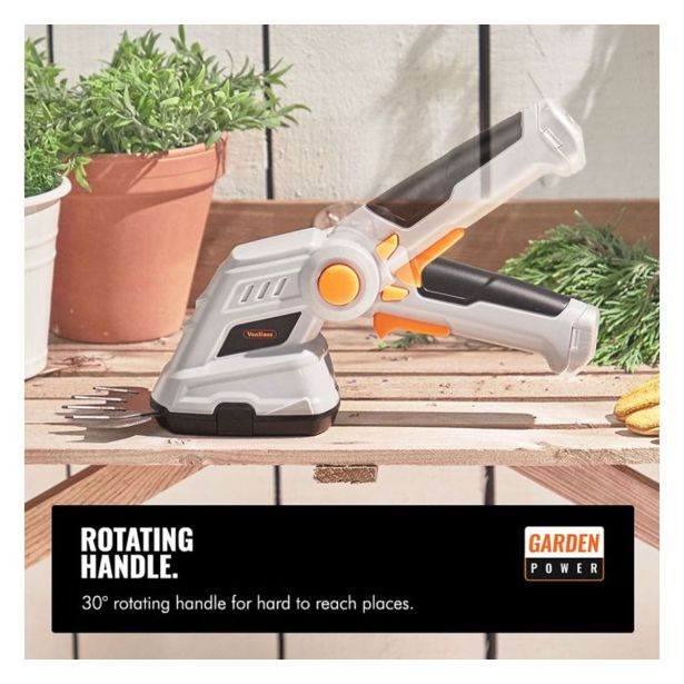 AKUM. ŠKARJE ZA TRAVO,GRM VONHAUS VONEV-2500257 2V1