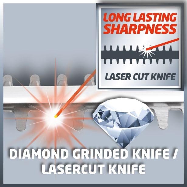 AKUMULATORSKE ŠKARJE ZA ŽIVO MEJO EINHELL GE-CH 1846 LI KIT 18V Z 2AH BATERIJO IN POLNILNIKOM