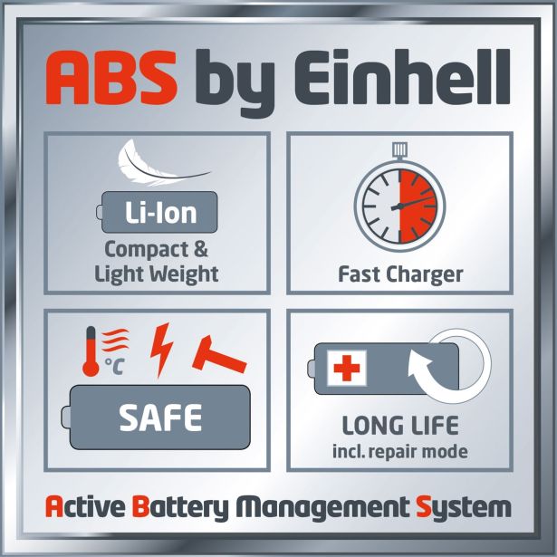 AKUMULATORSKE ŠKARJE ZA ŽIVO MEJO EINHELL GE-CH 1846 LI KIT 18V Z 2AH BATERIJO IN POLNILNIKOM